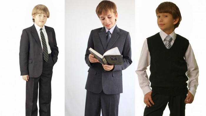 Варианты школьных костюмов для мальчика