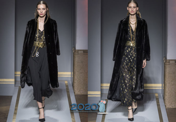 Шубы Ermanno Scervino осень-зима 2019-2020