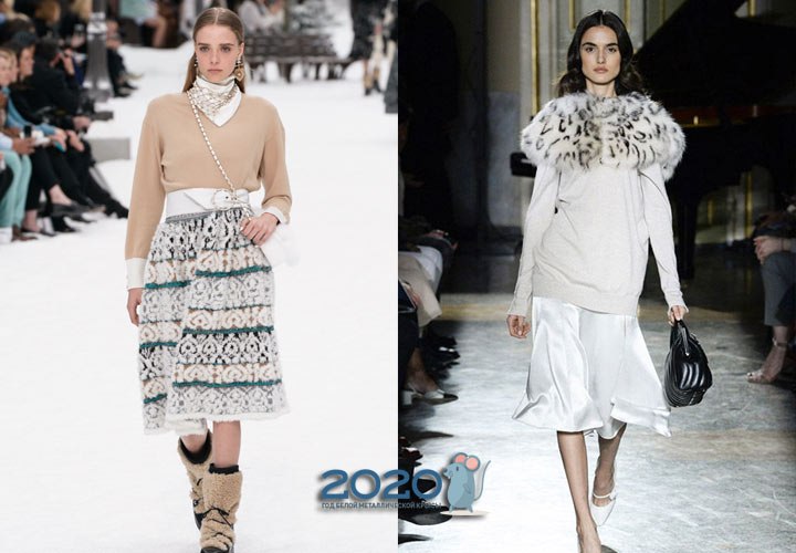 Модные кашемировые свитера осень-зима 2019-2020
