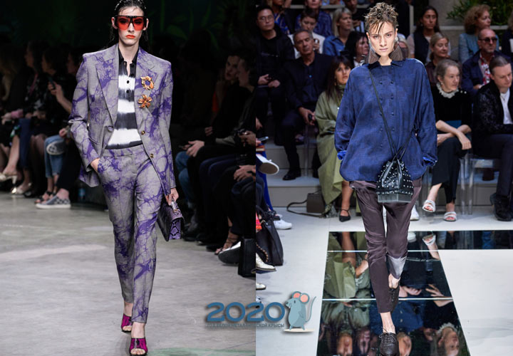 Модные узкие брюки скини весна-лето 2020