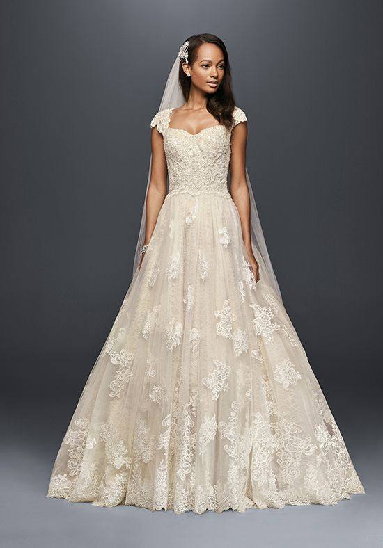 свадебное кружевное платье клеш белое