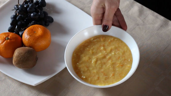 Фрукты и апельсиновый курд для наполнения... Песочная корзинка с фруктами: пошаговый фото-рецепт