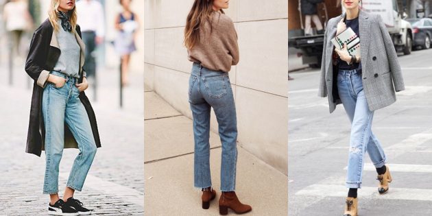 Женские укороченные джинсы — 2019