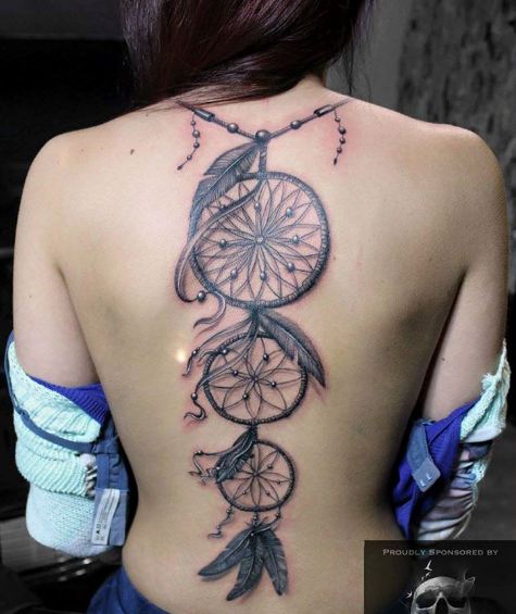 Back Tattoos For Girls