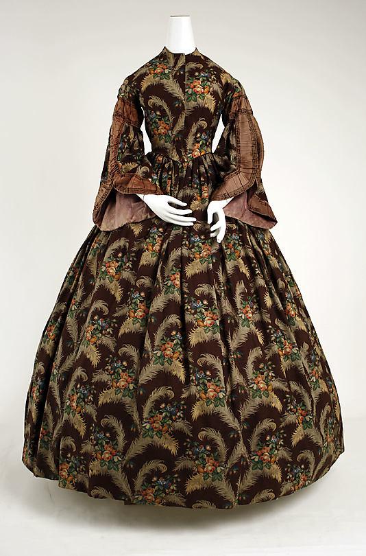 Зимние платья XIX века, фото № 7
