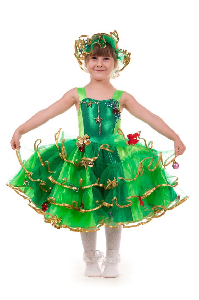 Ёлки-платья необычные идеи праздничного наряда для себя, дочки и дома, фото № 17