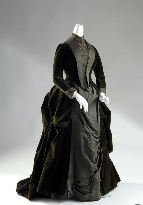 Зимние платья XIX века, фото № 29