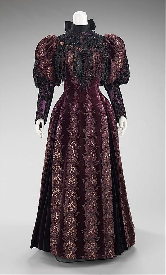 Зимние платья XIX века, фото № 34