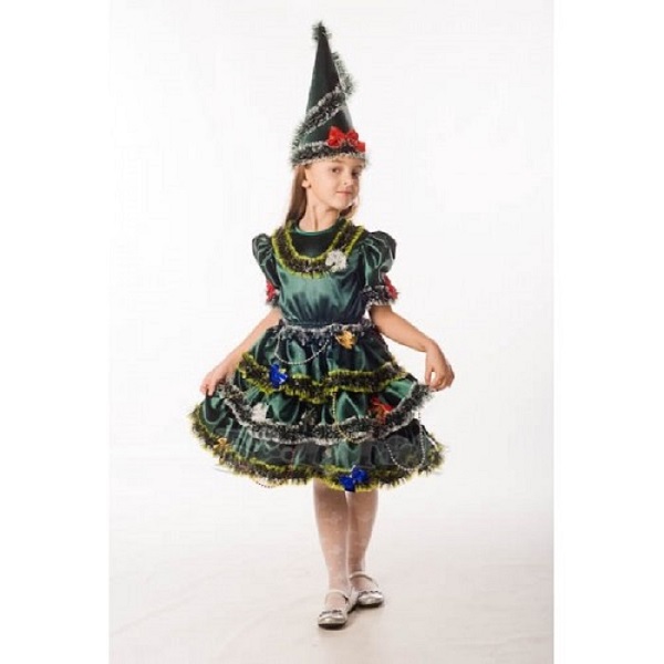 Ёлки-платья необычные идеи праздничного наряда для себя, дочки и дома, фото № 8