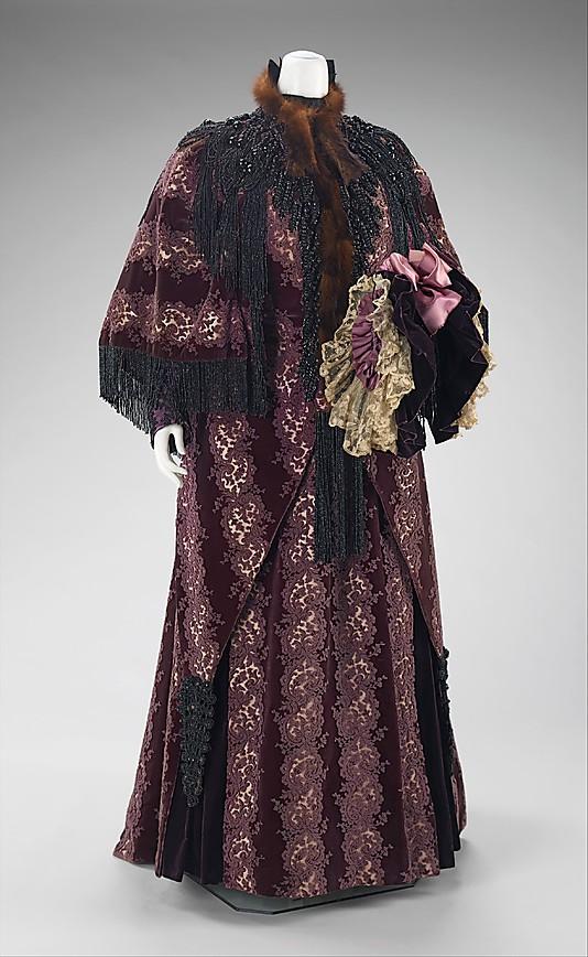 Зимние платья XIX века, фото № 35