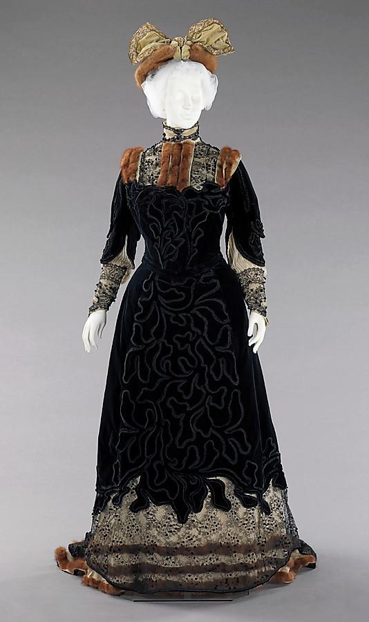 Зимние платья XIX века, фото № 37