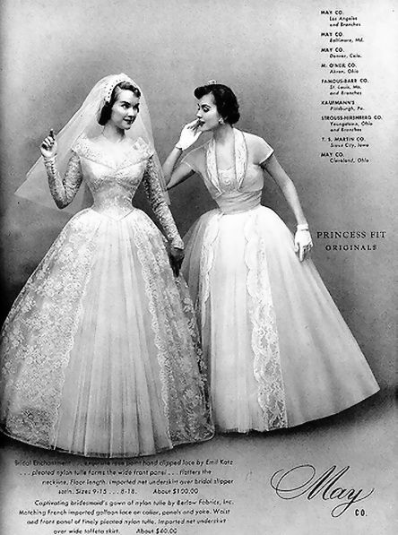 Подборка свадебных платьев разных эпох, фото № 26