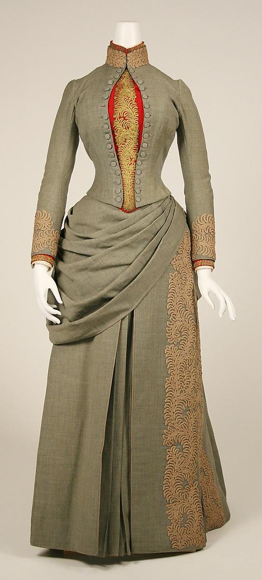 Зимние платья XIX века, фото № 28