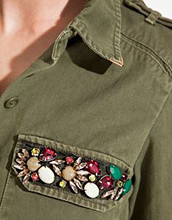 Многообразный декор джинсовых курток: 50 интересных вариантов, фото № 32