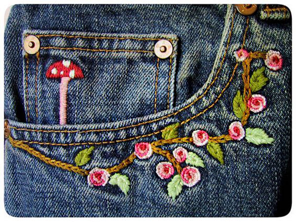 Многообразный декор джинсовых курток: 50 интересных вариантов, фото № 4