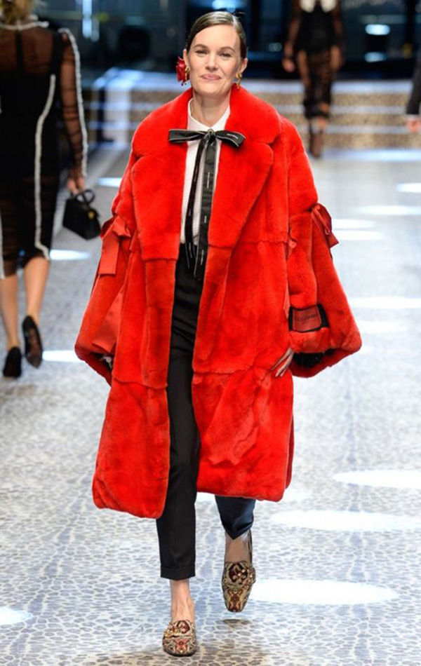 Модные пальто 2018. Тренд № 1: Lady in Red, фото № 8