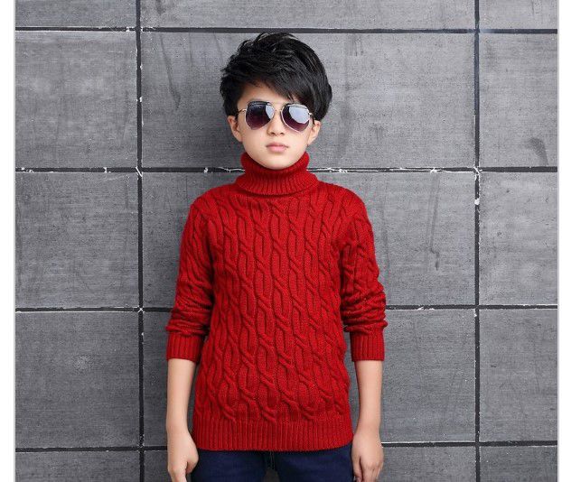 20 стильных свитеров с косами и жгутами для мальчика, фото № 2