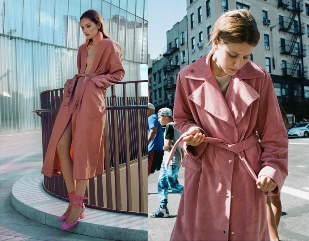 Самый модный цвет пальто 2018, или Розовый миллениалов, фото № 11