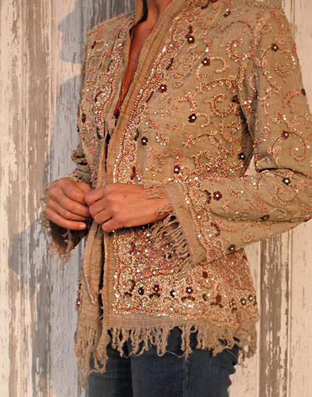 Охота за красотой: пальто с декоративной вышивкой и интересными вариантами отделки, фото № 41