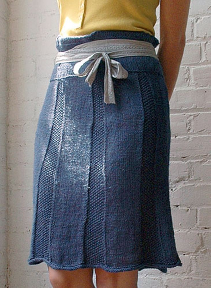 Вязаная юбка — юбка для смелых, фото № 34