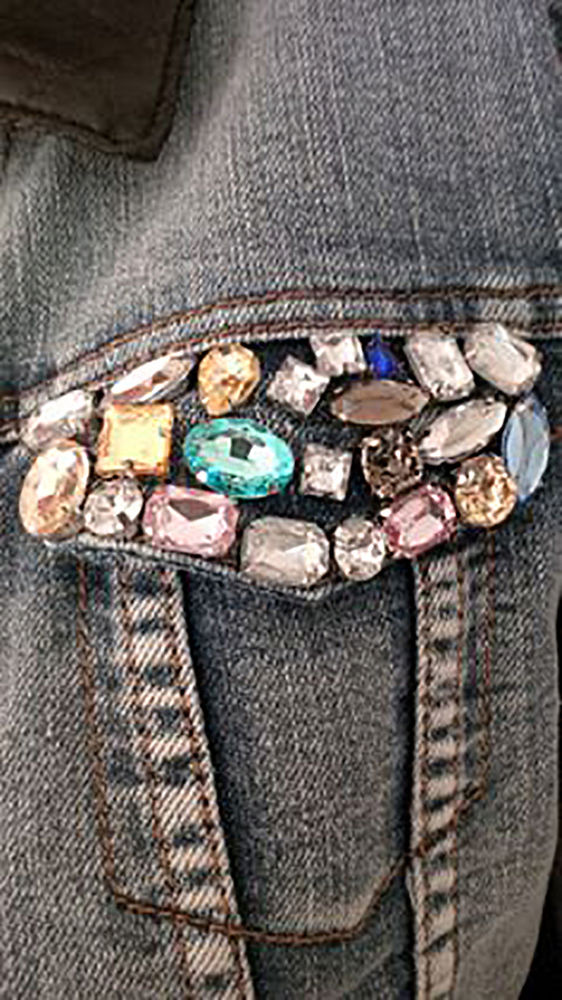 Многообразный декор джинсовых курток: 50 интересных вариантов, фото № 33