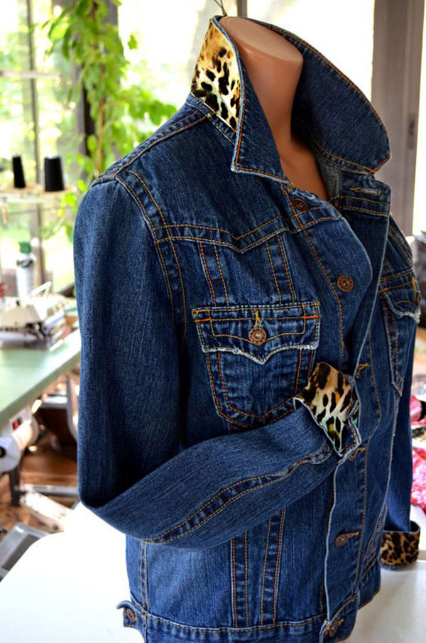 Многообразный декор джинсовых курток: 50 интересных вариантов, фото № 41