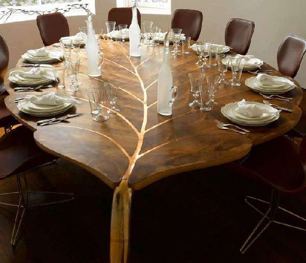 дизайнерские столы из дерева, фото 3