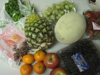 композиции из овощей и фруктов 