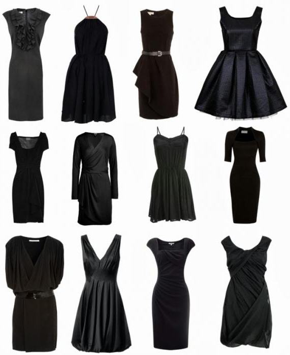 черное коктейльное платье с открытой спиной