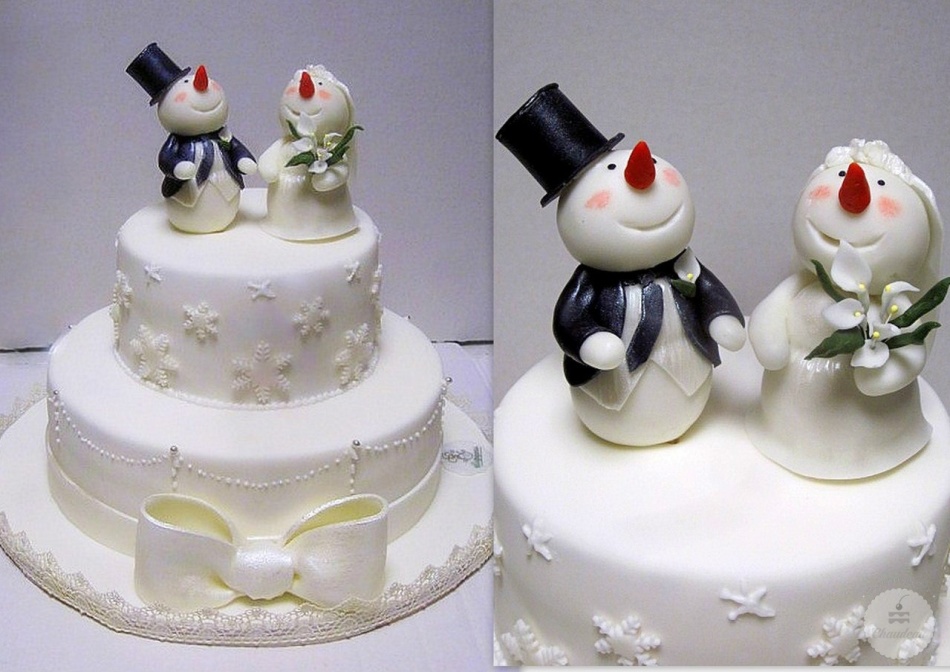 Снеговики муж и жена