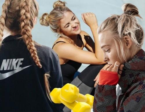 Прически спортивные для девушек на средние волосы. Лучшие спортивные прически для девушек и женщин 09