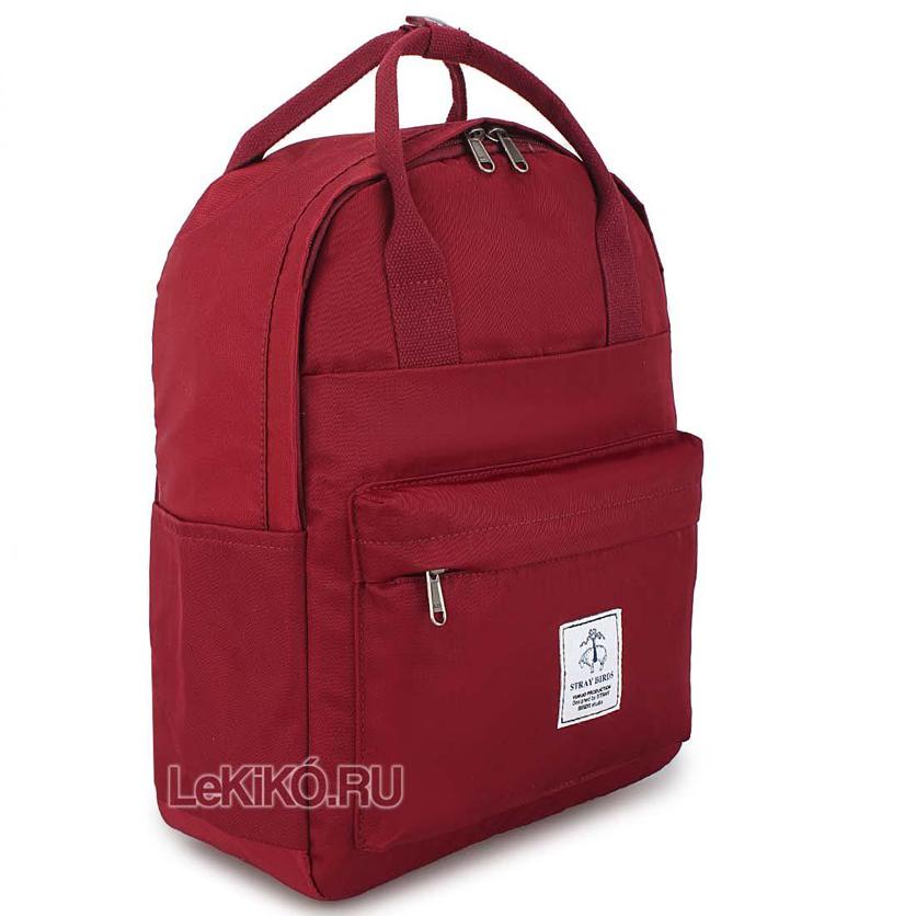 Сумка-рюказк для школы Ада бордо