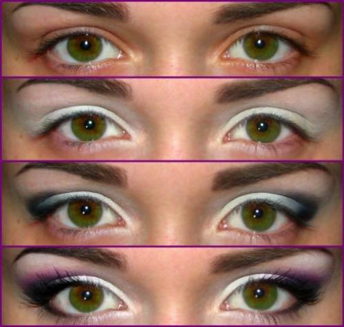 Макияж для маленьких глаз с нависшим веком пошагово. Как красить глаза с нависшим веком: техника исполнения макияжа пошагово с фото