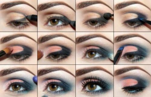 Вечерний макияж со стрелками для карих глаз. Макияж для карих глаз — 120 фото. Как сделать макияж в домашних условиях?