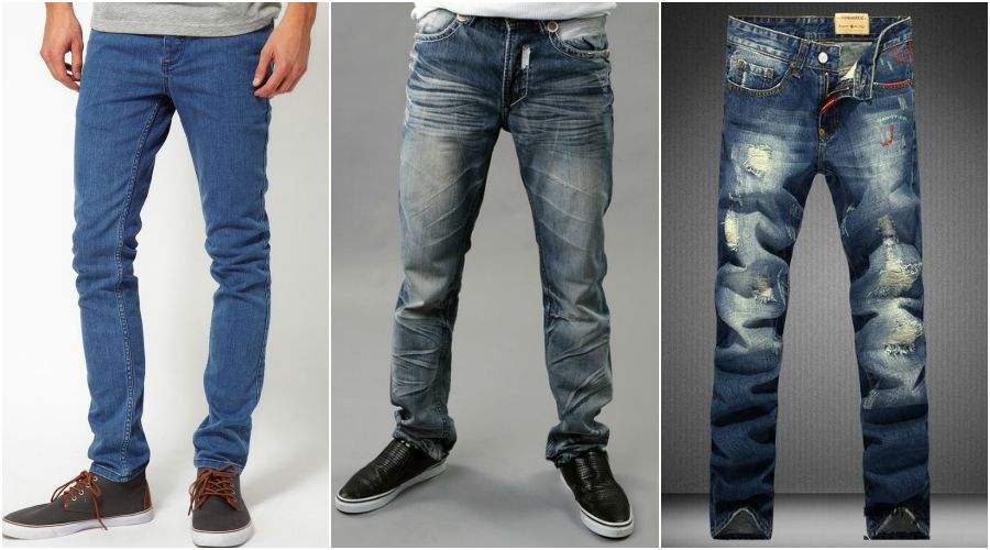 Модные джинсы мужские станут отличным дополнением гардероба
