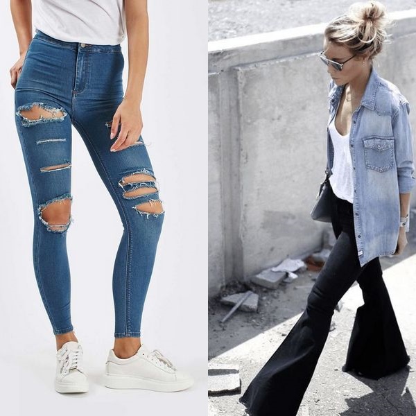 Какие выбрать джинсы для лета
