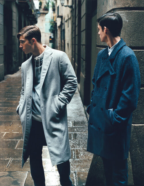 wool overcoat