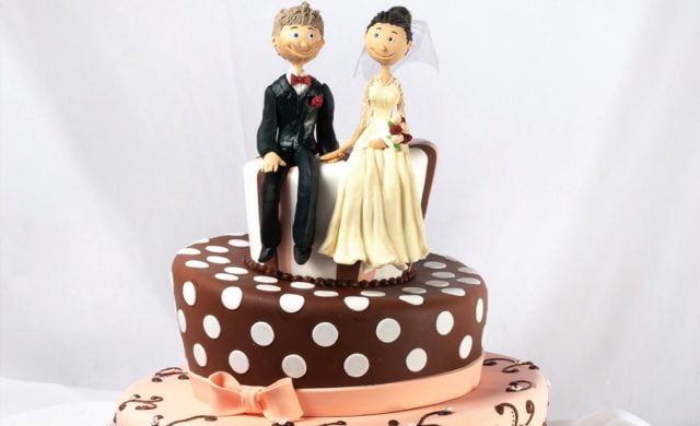 Прикольные картинки торты на свадьбу   идеи с фото (12)