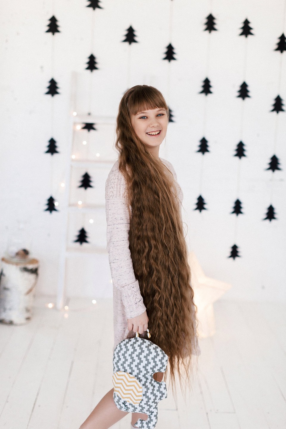 Длина волос девушки - 139 сантиметров! Фото: Анастасия ВОРОНОВА 