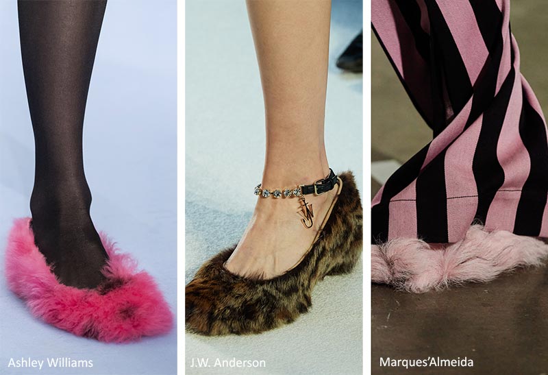 Модная обувь осень-зима 2020-2021: Тапочки