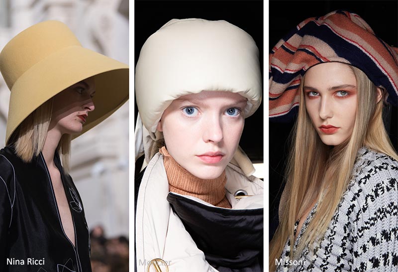 Осень / Зима 2020-2021 Модные тренды: Большие шляпы