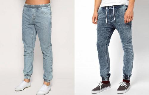Джинсы с резинкой внизу название. Как называются мужские джинсы с резинкой внизу?