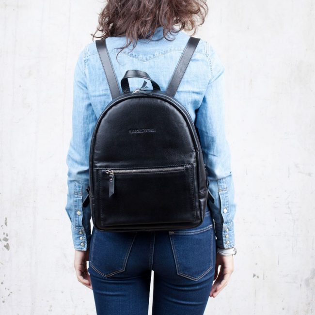 Черный кожаный рюкзак – универсальное стильное решение 