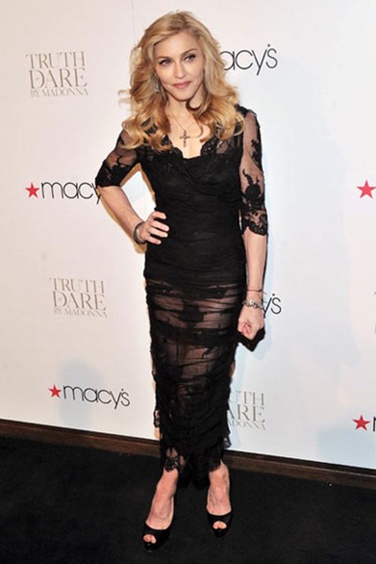 Маленькое черное платье: Мадонна