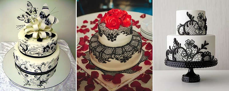 оригинальные двухъярусные свадебные торты фото 13