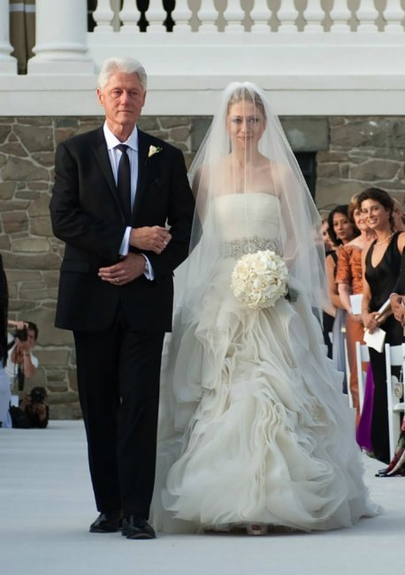 Свадебное платье Челси Клинтон