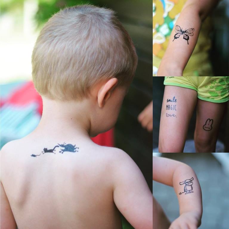Купить Временное тату для детей – Ink-Ok