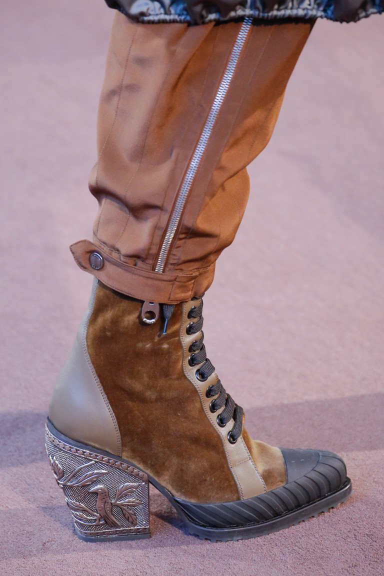 Модная обувь осень-зима 2018-2019. Ботинки из коллекции Chloé