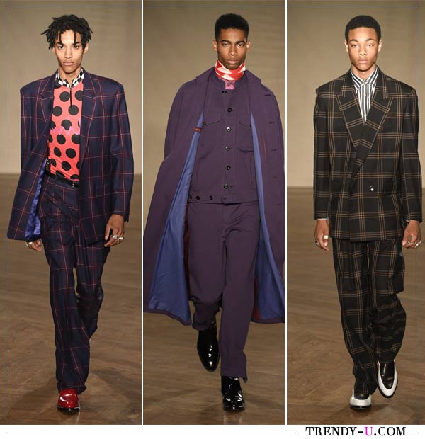 Мужские деловые костюмы из коллекции Paul Smith 2019