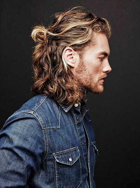 Мужские стрижки и прически на длинные волосы: фото 2020
